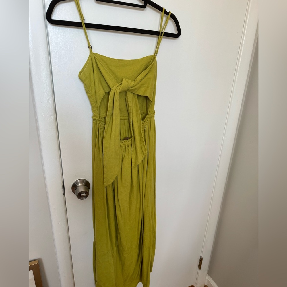 Farm Rio Green Maxi Dress Size Small